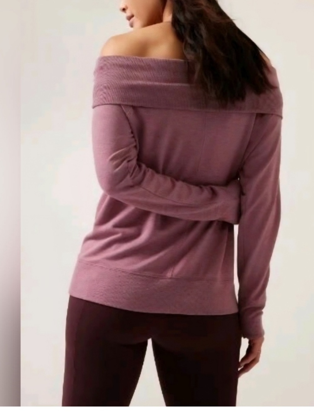 Athleta studio barre sweatshirt - Picture 2 of 8